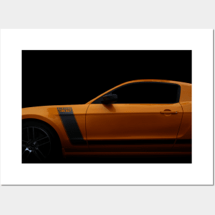 Ford Mustang Boss 302 Posters and Art
